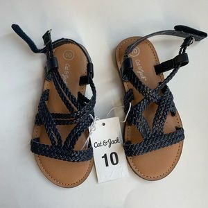 Navy Blue NWT sandals size 10